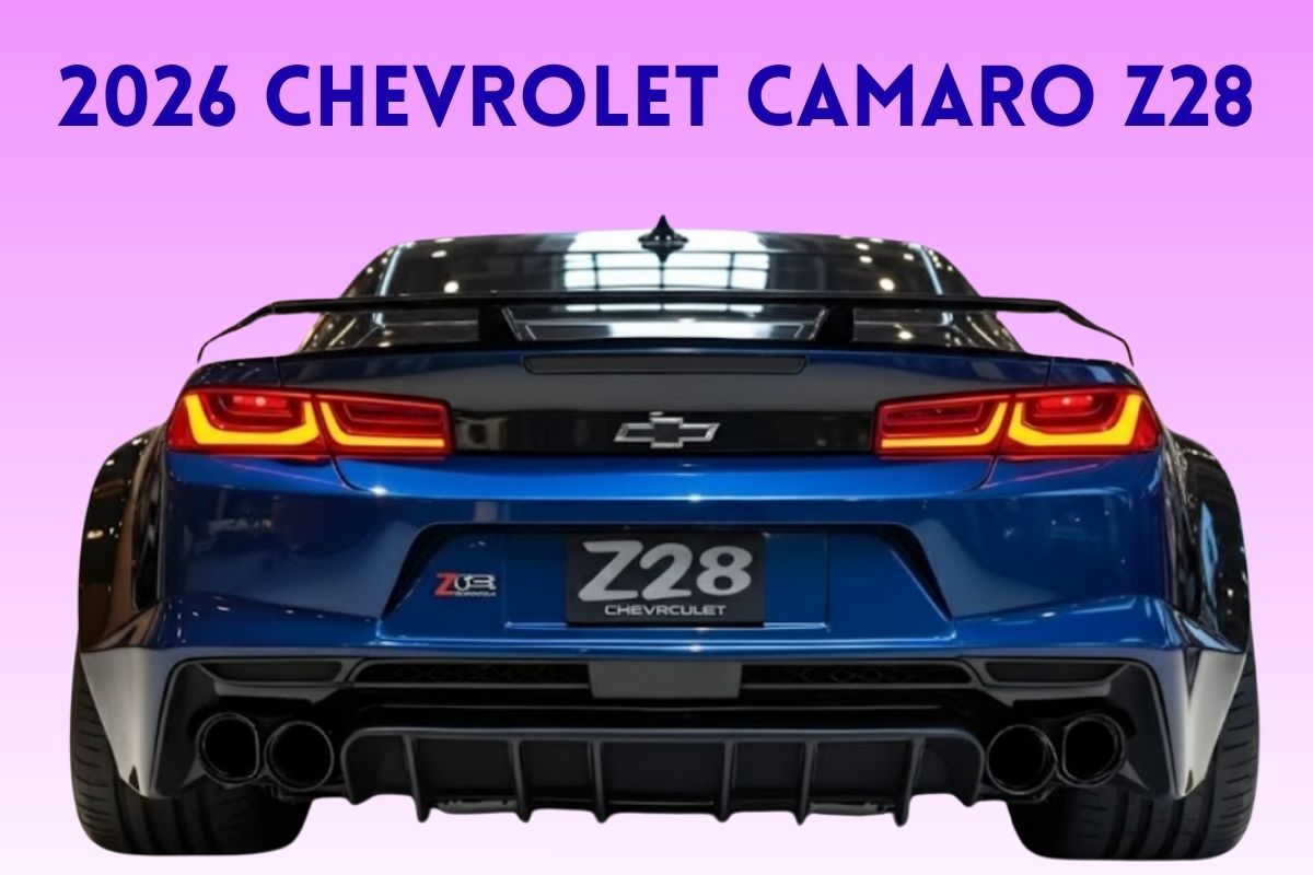 2026 Chevrolet Camaro Z28 : Supercharged Performance, Bold Design & Muscle Car Revival