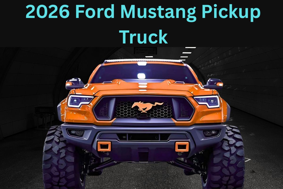 Meet the 2026 Ford Mustang Pickup Truck: Bold V8 Performance & Advanced Features