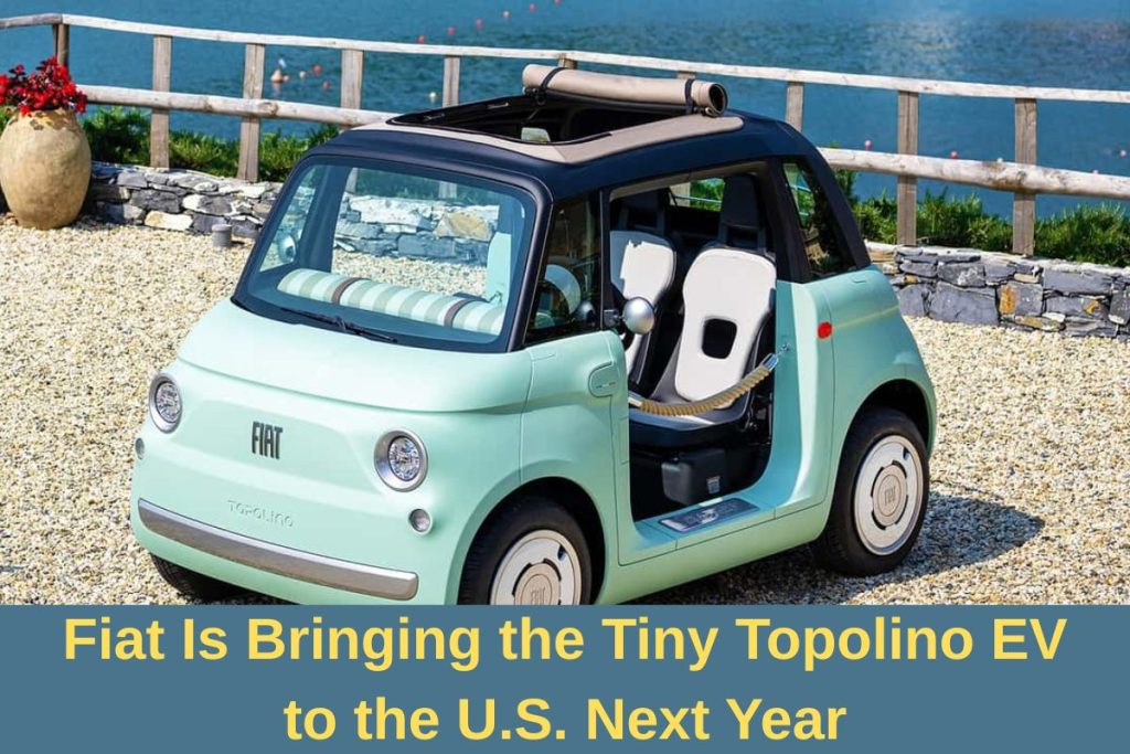 Fiat Is Bringing the Tiny Topolino EV to the U.S. Next Year