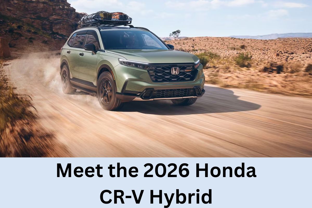 Meet the 2026 Honda CR-V Hybrid: Level-2 ADAS, Big Mileage & Premium Comfort