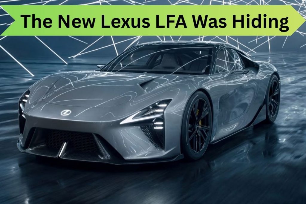 The New Lexus LFA Was Hiding in Plain Sight, and Now We Know It's an EV