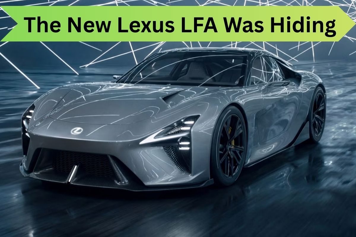 The New Lexus LFA Was Hiding in Plain Sight, and Now We Know It's an EV